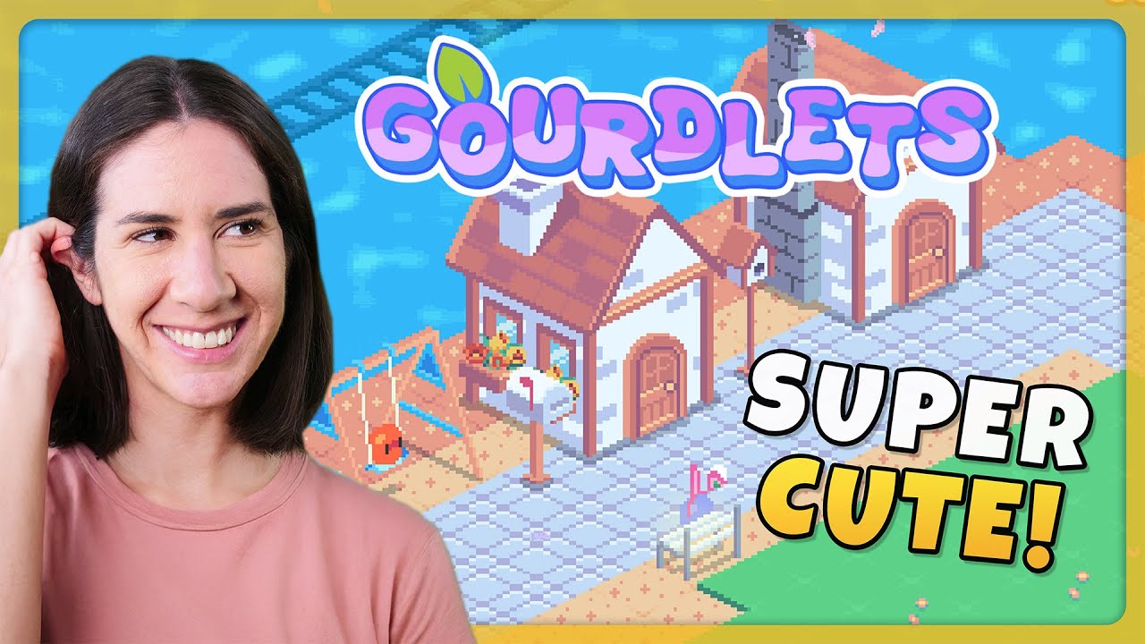 Playing Gourdlets for the first time! 💖 COZY VIBES