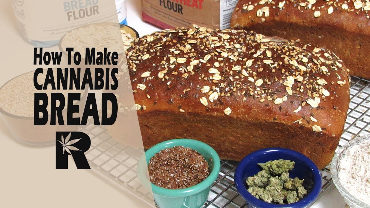 How To Make Honey Whole Weed Bread (Cannabis Infused Multi Grain Loaves) Cannabasics #78