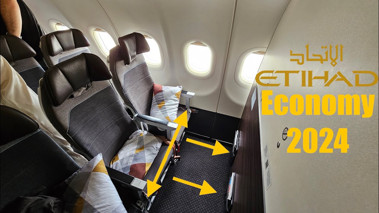 НЕ «ПОВЫШАЙТЕ КЛАСС» УЖАСНЫХ мест в эконом-классе авиакомпании Etihad [787-9/A321] у аварийного в...