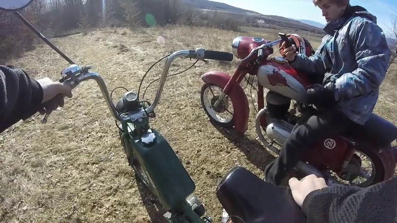2# JAWA 250, Babetta 210 - Jazda