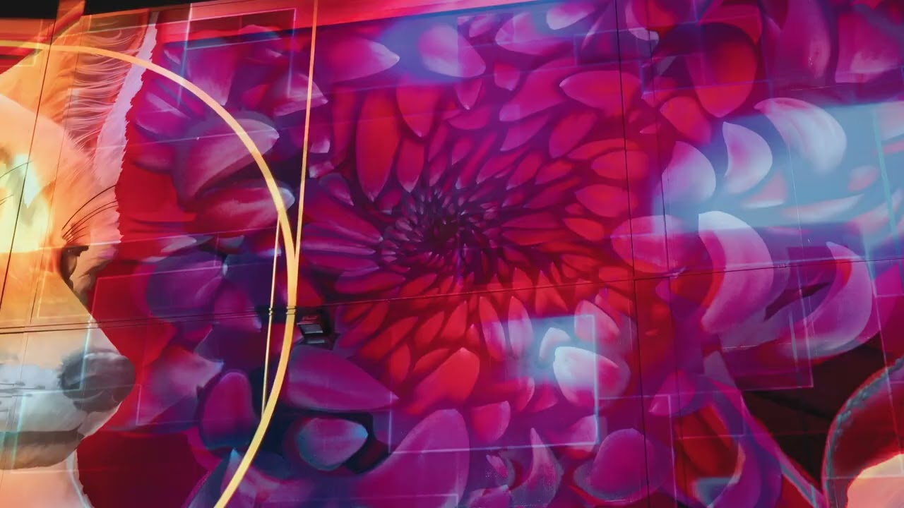 The Fox Hole mural by Adden Joule at Fiddler’s Green