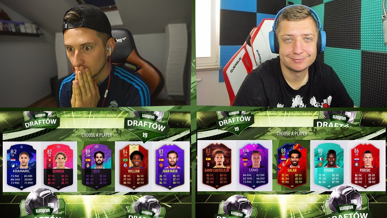 Fifa 19 | JAK ON TO ZROBIŁ? WOJNA DRAFTÓW [#2] - VS KAMYK