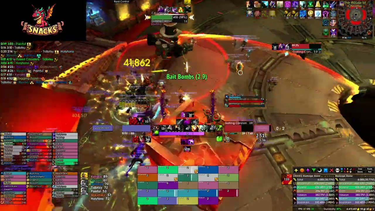 Snacks vs Heroic Gallywix (Demonology Warlock POV)