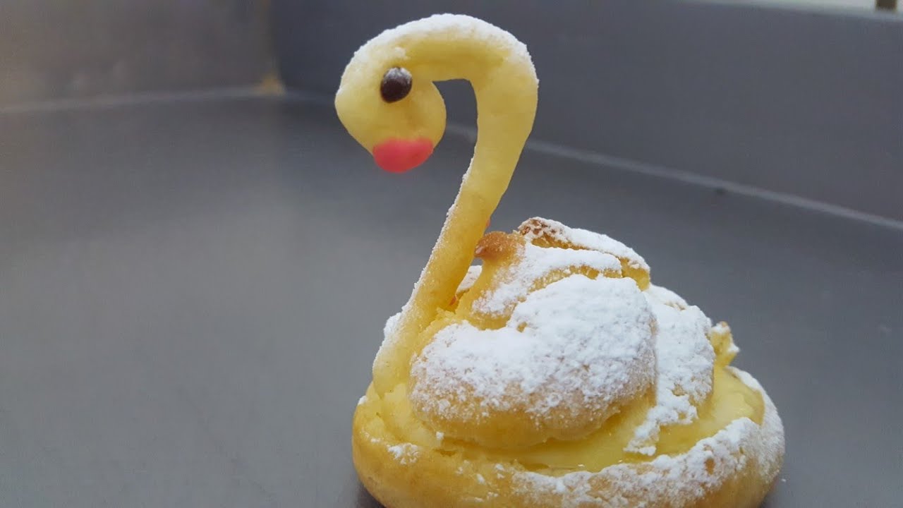 COMO HACER  CISNES DE PASTA CHOUX