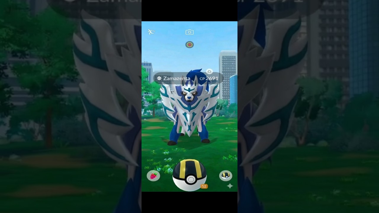 Zamazenta back in raids #pokemongo #raids #zamazenta