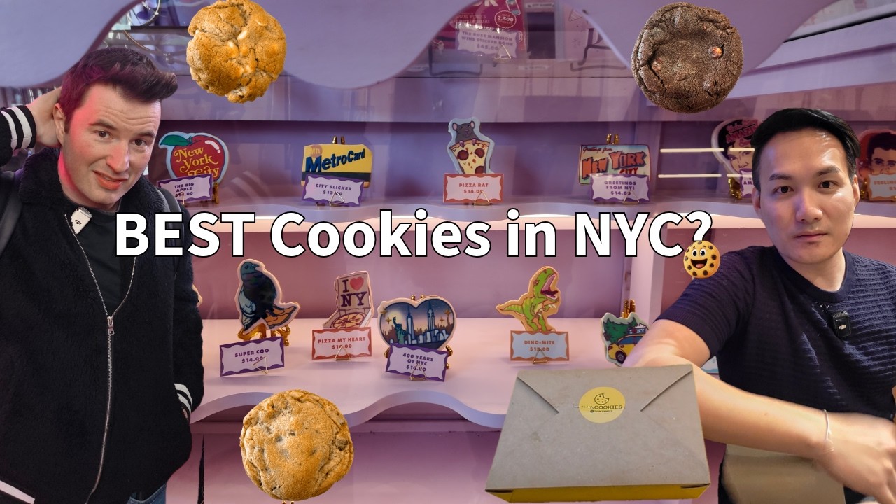 Trying the BEST Cookie Shops in NYC 🍪 | Milk Bar vs Crumbl Cookies?!