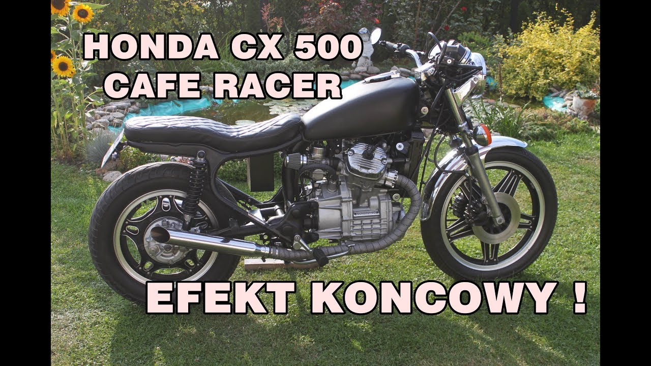PREZENTACJA mojej Hondy CX 500 1980 Cafe Racer