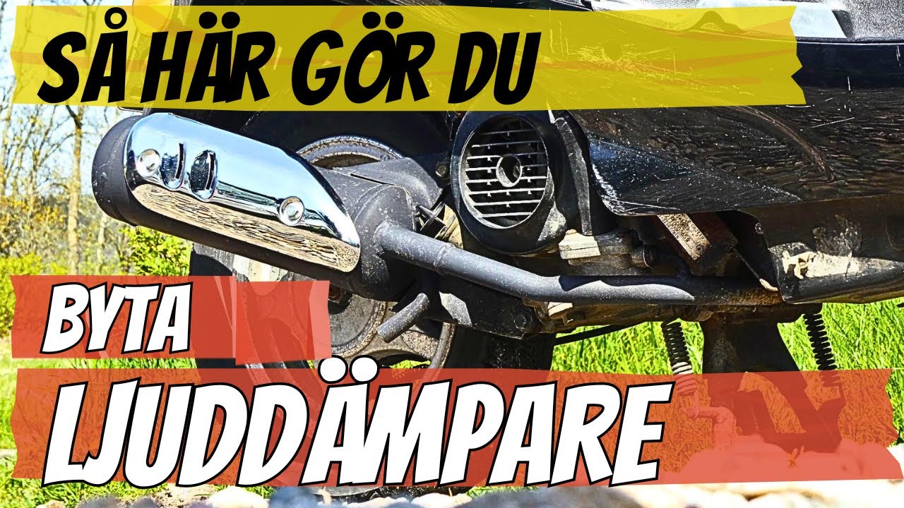 BYTA LJUDDÄMPARE | SÅ HÄR GÖR DU | BAOTIAN | Avgassystem |