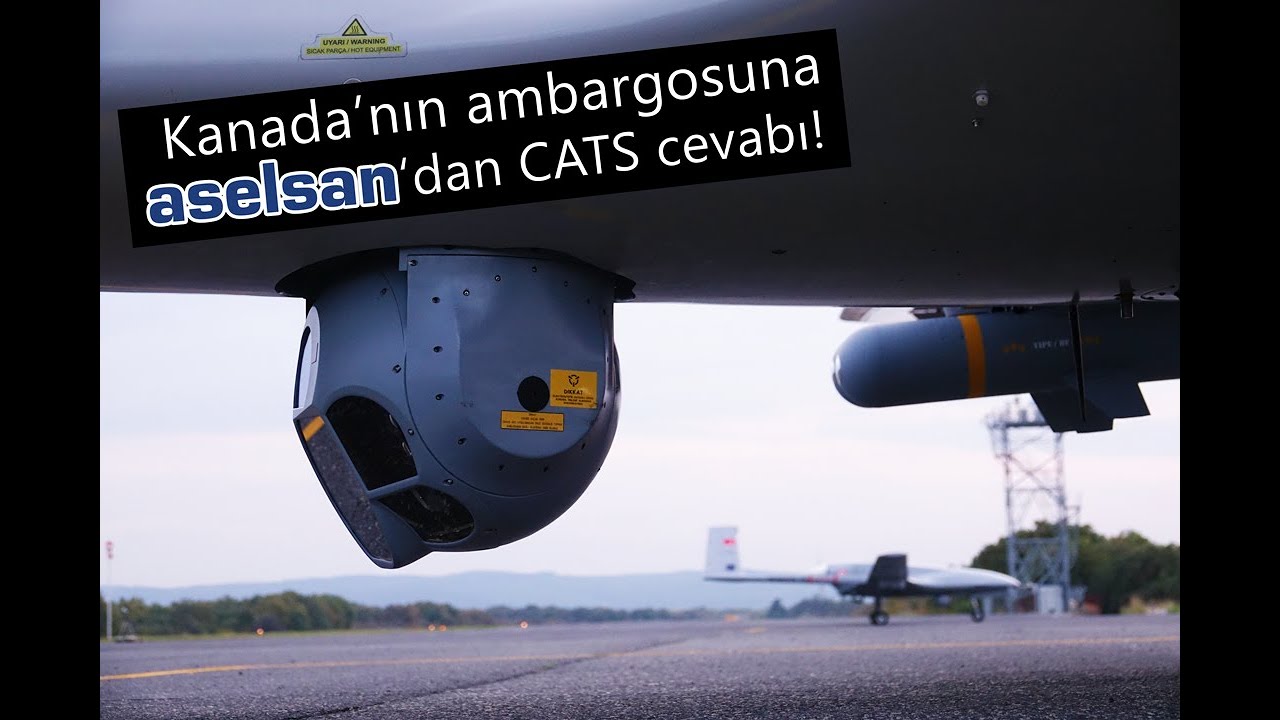 Yerli İHA kamerası ASELSAN CATS ilk atış testini tamamladı!
