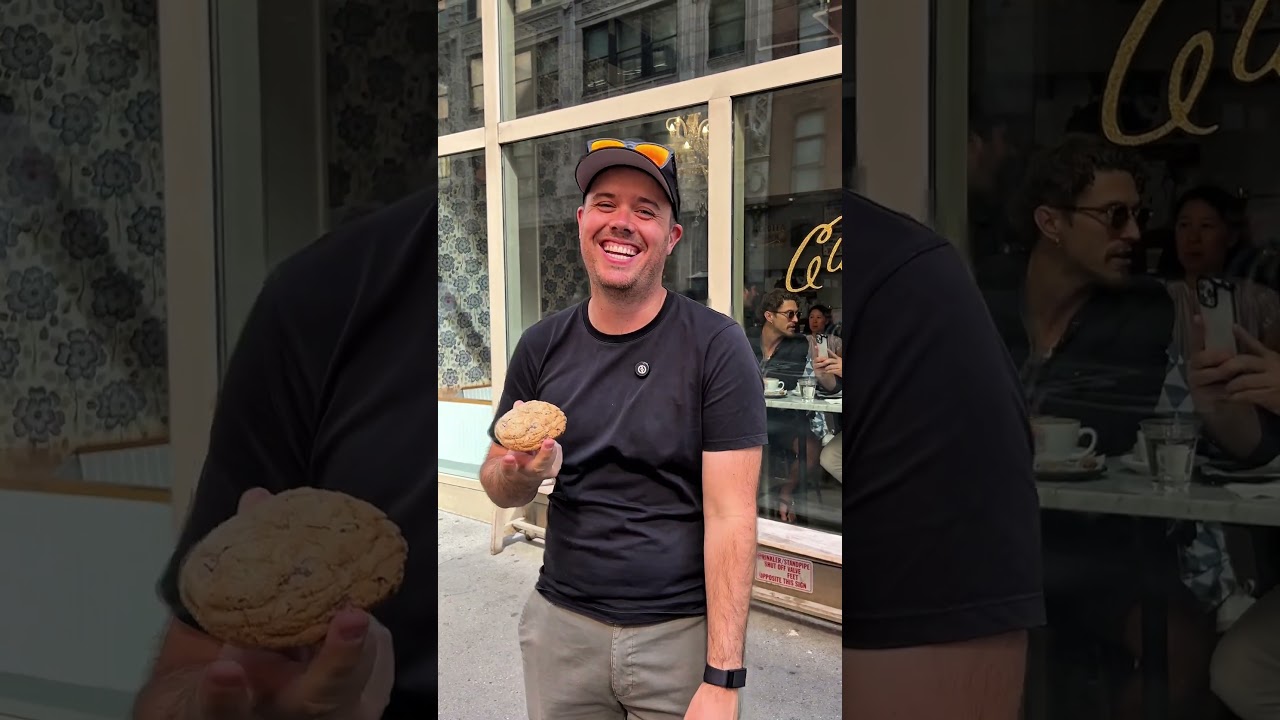 Does Culture Espresso have the best chocolate chip cookie in New York City? #nycfood #nycvlog #nyc