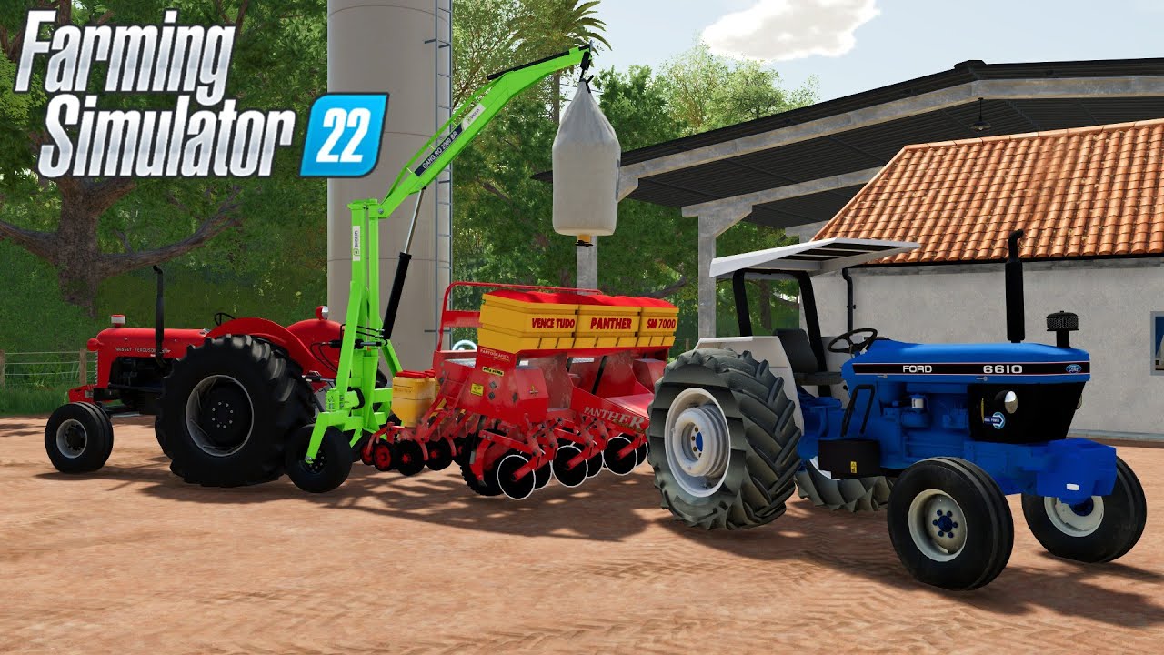 COMEÇAMOS OS TRABALHOS NO CAMPO | Farming Simulator 22 | BR 163 - EP02