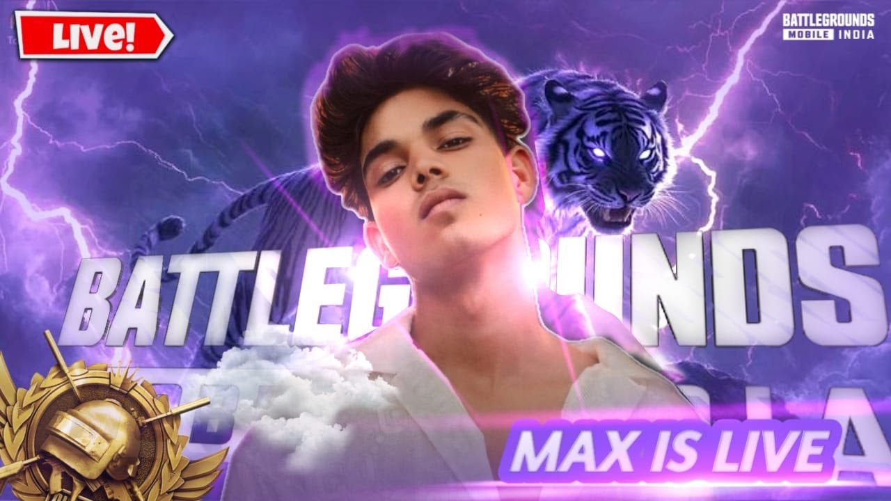RUSHHHH GAMEPLAYYY…… MAX OP  🔥🔥  || YOUTUBE MAXX 🇮🇳 MAX IS LIVE / BGMILIVE