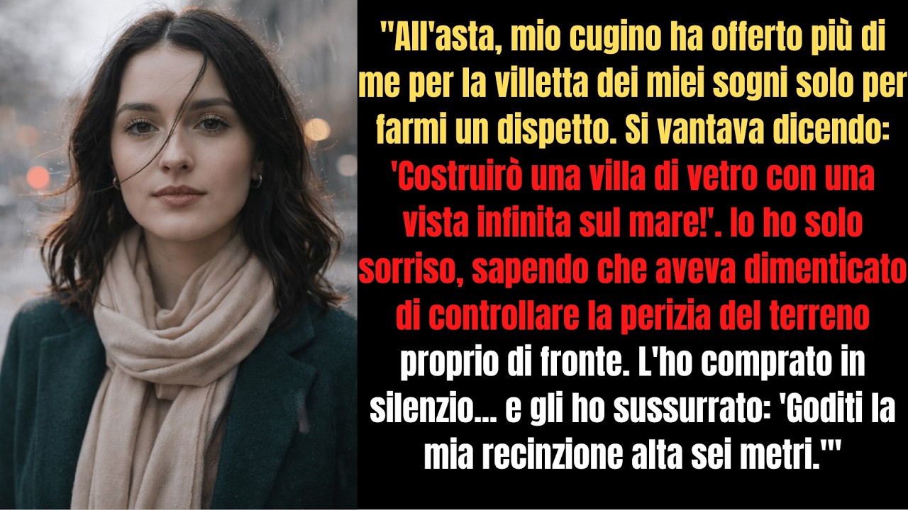 Mio cugino mi ha rubato la casa dei sogni. La mia vendetta? Un muro di 6 metri. 🧱