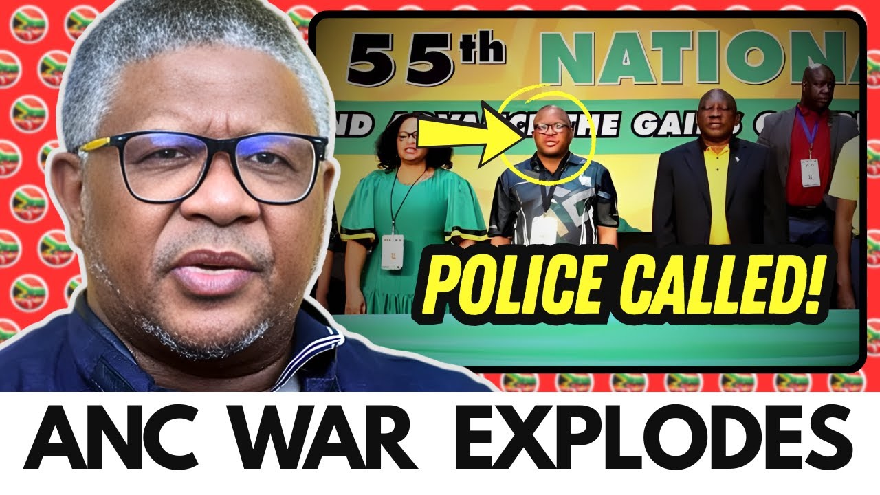 GAUTENG ANC WAR EXPLODES: Mbalula Calls Police, Ekurhuleni Power Fight Goes Nuclear