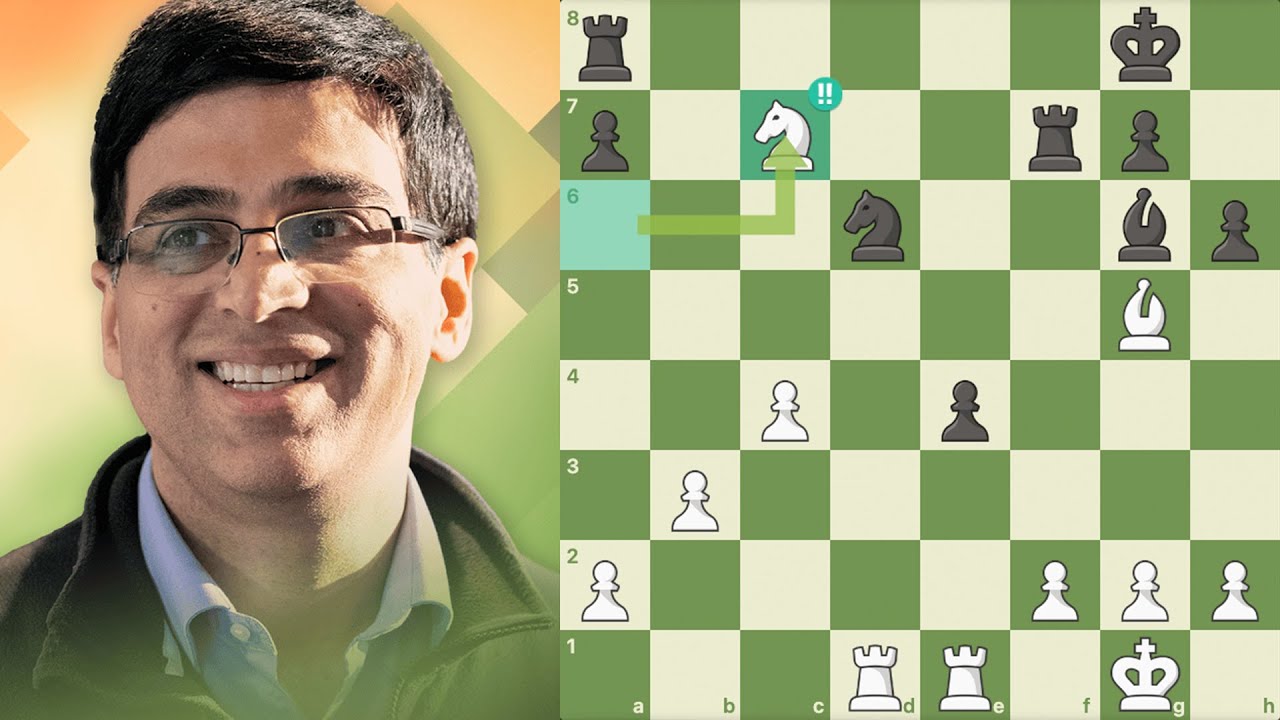 Anand, 54 anos, Vence Torneio Blitz com 9/9!