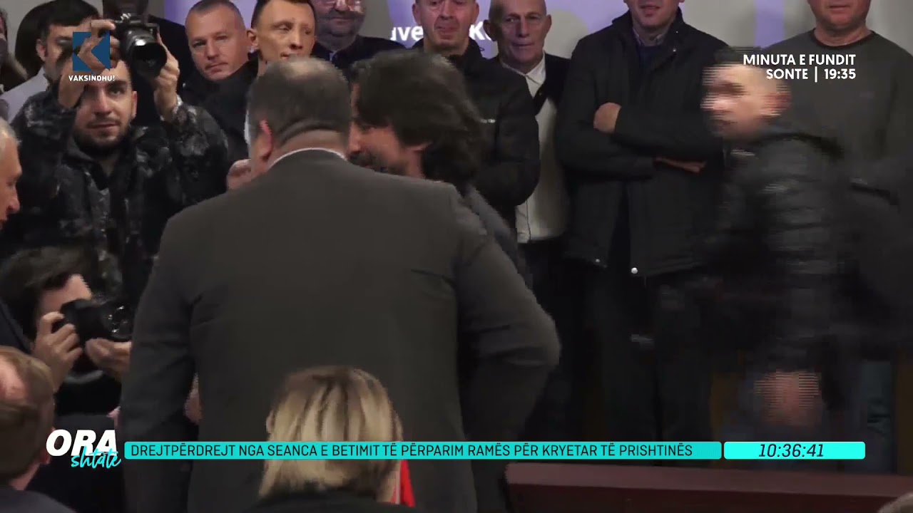 Shpend Ahmeti i dorëzon detyrë dhe përqafim Përparim Ramës - Klan Kosova