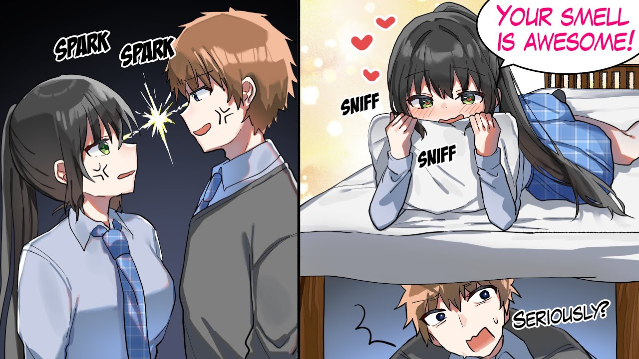 My Childhood Friend Is Hugging And Sniffing My Pillow On My Bed