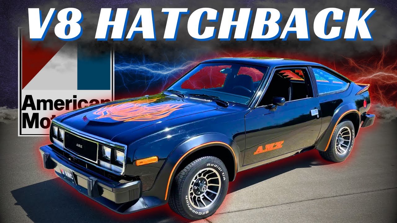 Когда AMC поставила двигатель V8 на хэтчбек | AMC Spirit AMX 1979 года