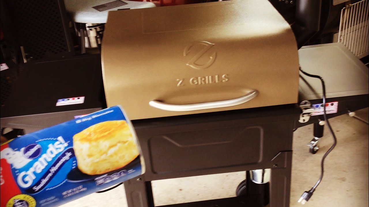 Z-Grills 600 Series Pellet Grill, How Even Does It Cook? / Biscuit Test!