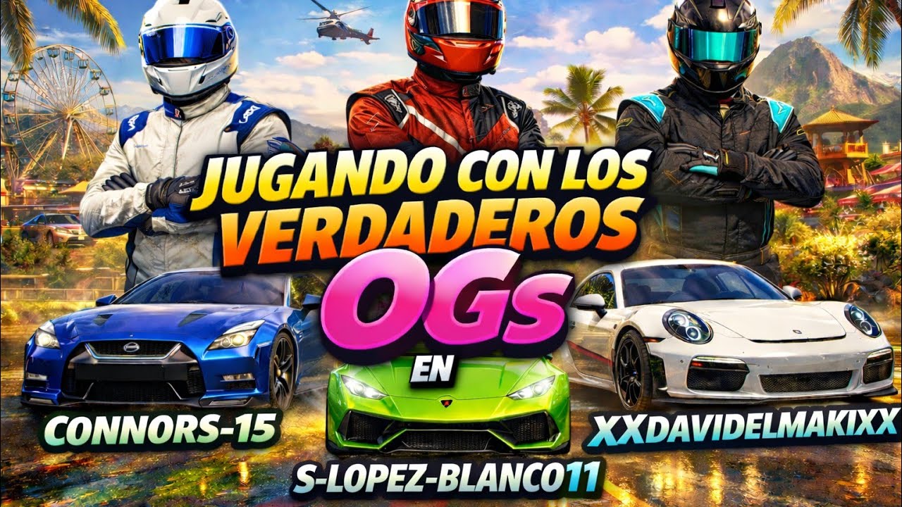 Jugando con los verdaderos OGs @connorsxv y @XxdavidelmakixX 🗣| The Crew Motorfest 