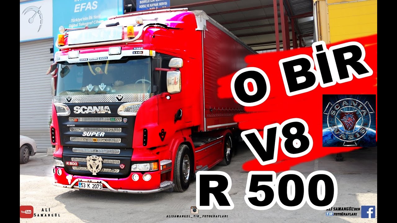 2008 MODEL SCANIA R 500 V8 / TIR TANITIM VE İNCELEME