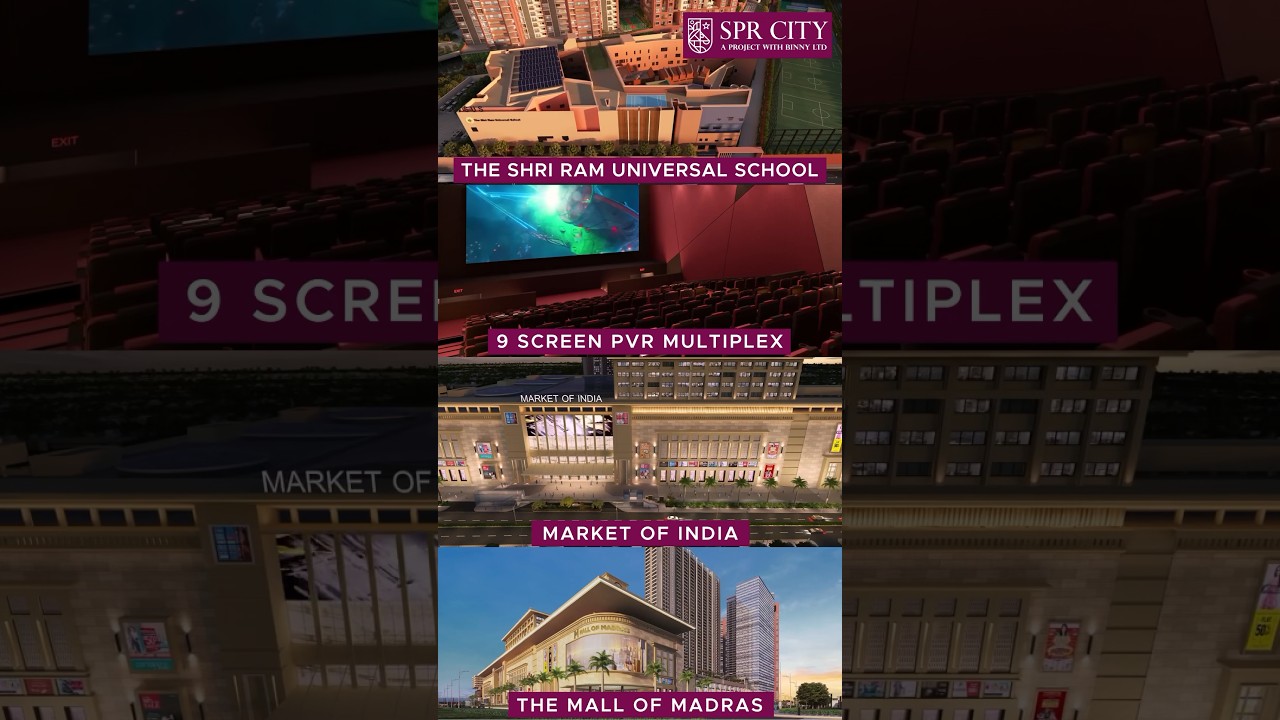 SPR City I 2/3BHK Apartments I Best Amenities