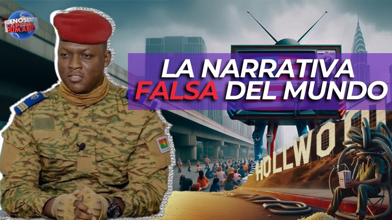 L&iacute;der africano habla sobre c&oacute;mo Hollywood nos ha lavado el cerebro.