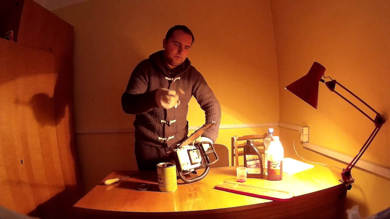 Уход за бензопилой STIHL MS 180