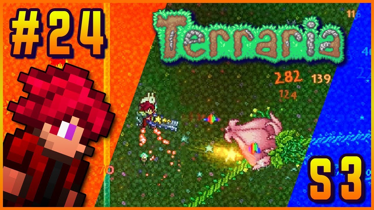 SUPER STAR SHOOTER VS PLANTERA - Zagrajmy w Terraria S3 #24 | 1.4 | Master Mode | Journey's End