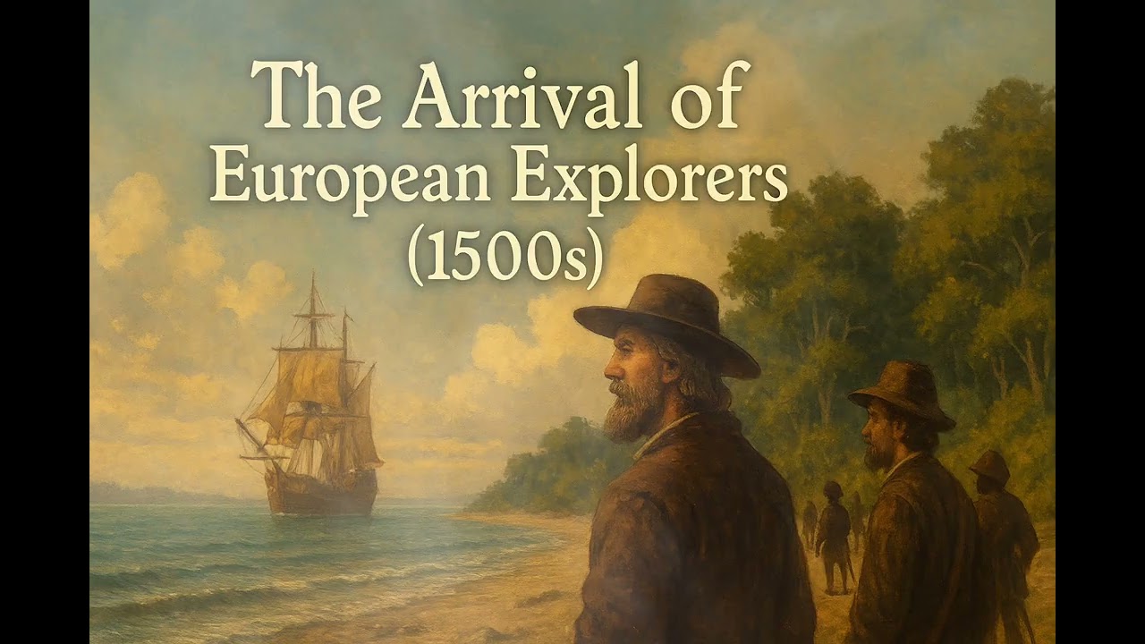 The Arrival of European Explorers (1500s) — Calm Story for Sleep, Relaxation| Soothing U.S. History