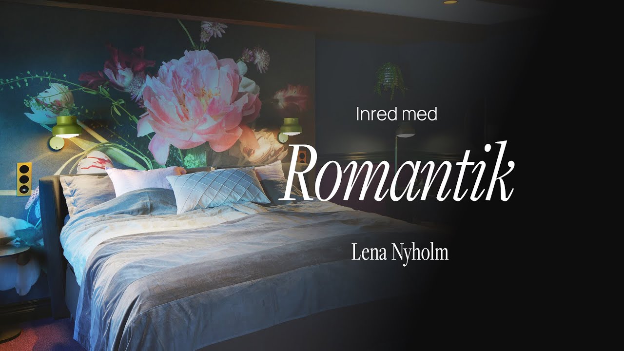 Lena Nyholm visar romantik på sitt vis