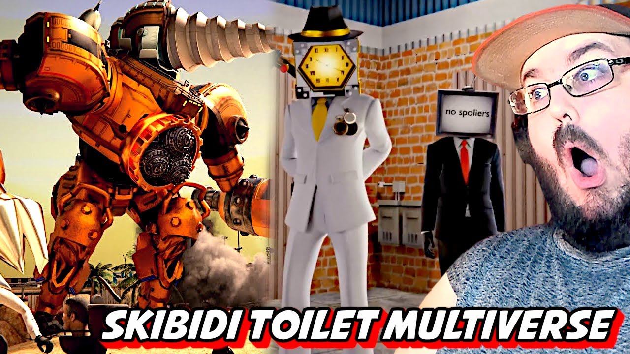 В ТУАЛЕТЕ SKIBIDI СТАНОВИТСЯ ТЕМНЕЕ!!! skibidi toilet multiverse 012 и 013 РЕАКЦИЯ #skibiditoilet!!!