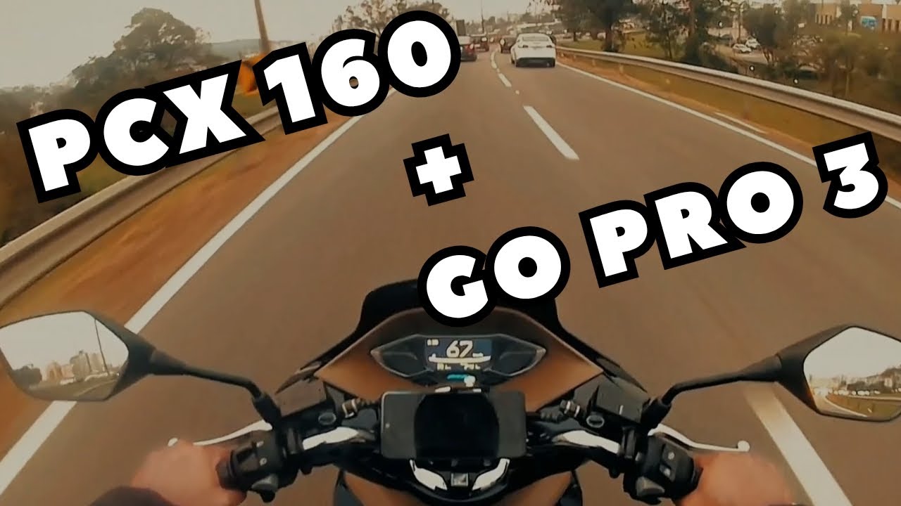 Primeiro teste da GoPro Hero 3 White | POV de PCX 160