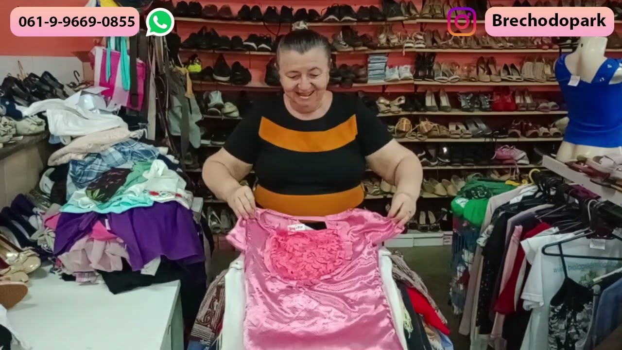 LOTE de ROUPAS 1ª e 2ª LINHA para BRECHÓ no ATACADO