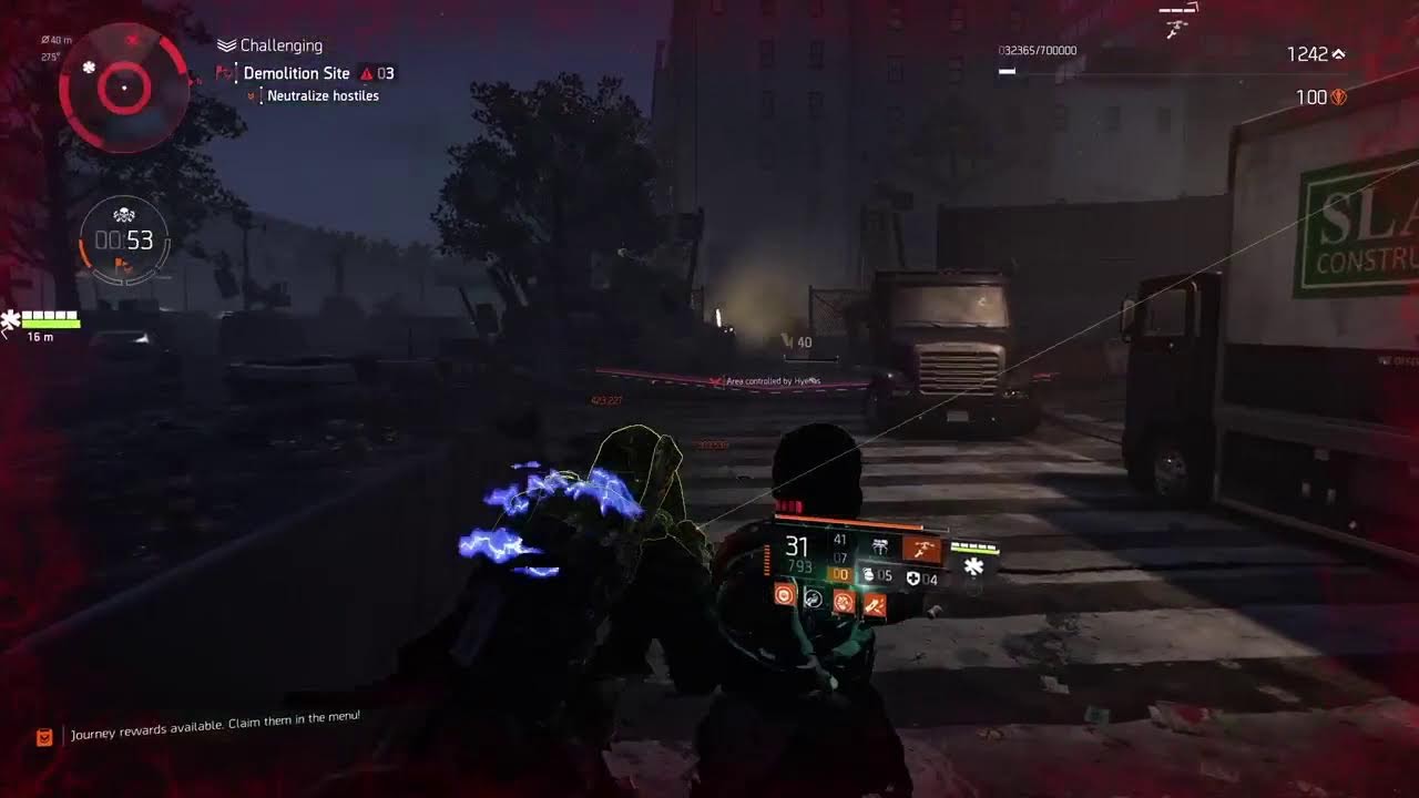 Division 2 - Bounties - Tried this build out #gaming #division2 #nothingimposibleinthisworld 