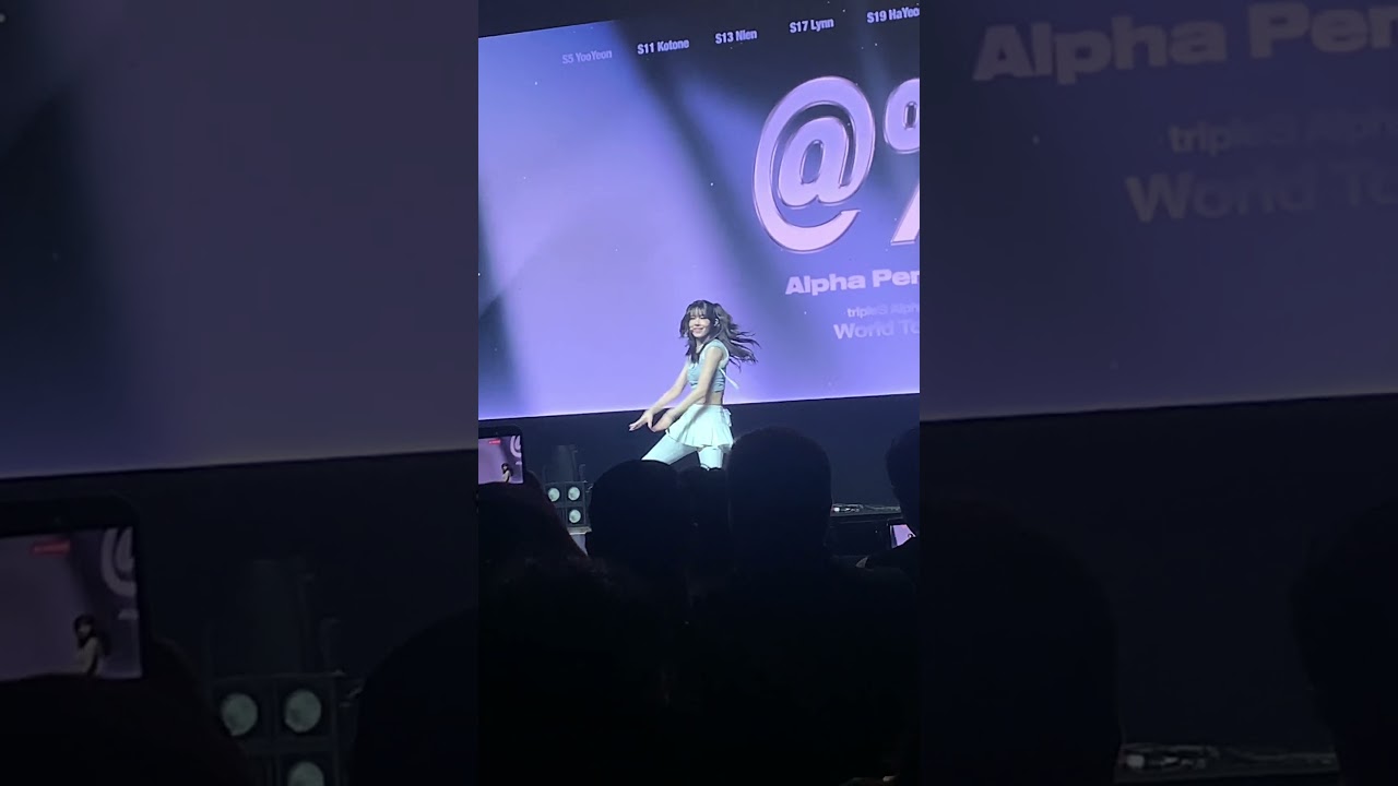 tripleS Alphie World Tour  - Kotone Soda Pop dance (LA 09/19/2025)