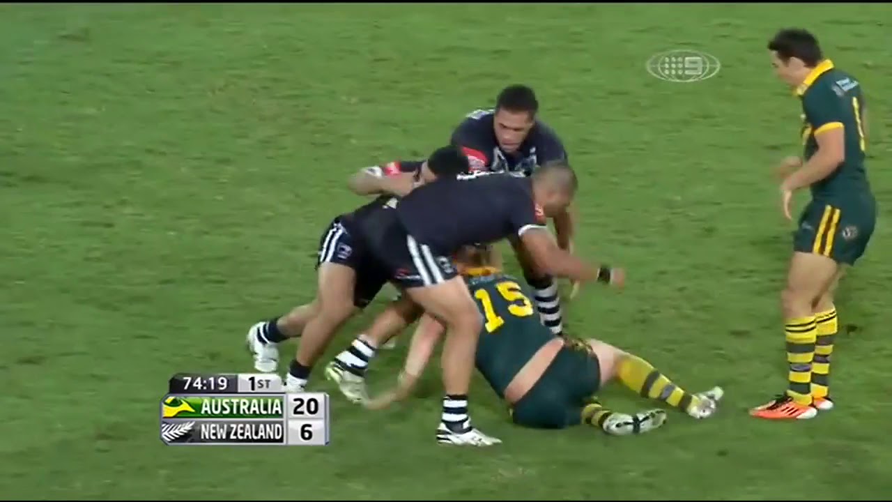 Rugby League big hits from the past