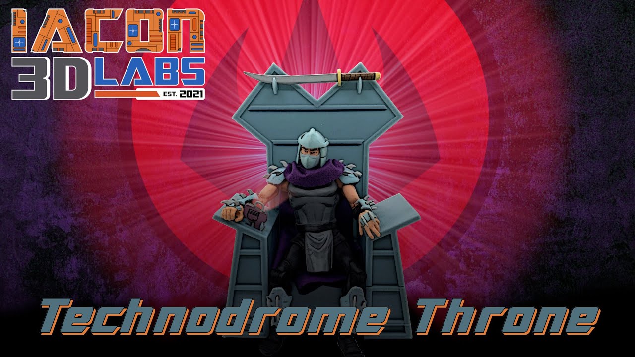 Technodrome Shredder Throne