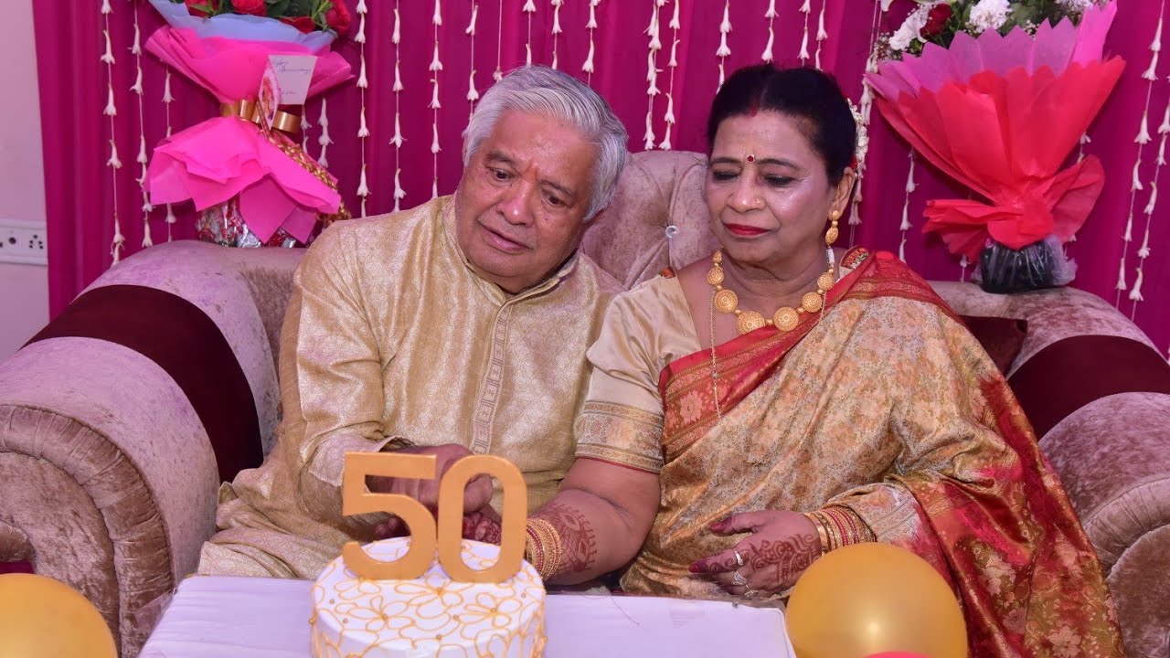 50th Wedding Anniversary celebration | Golden Jubilee | Dance performances | Lockdown celebration