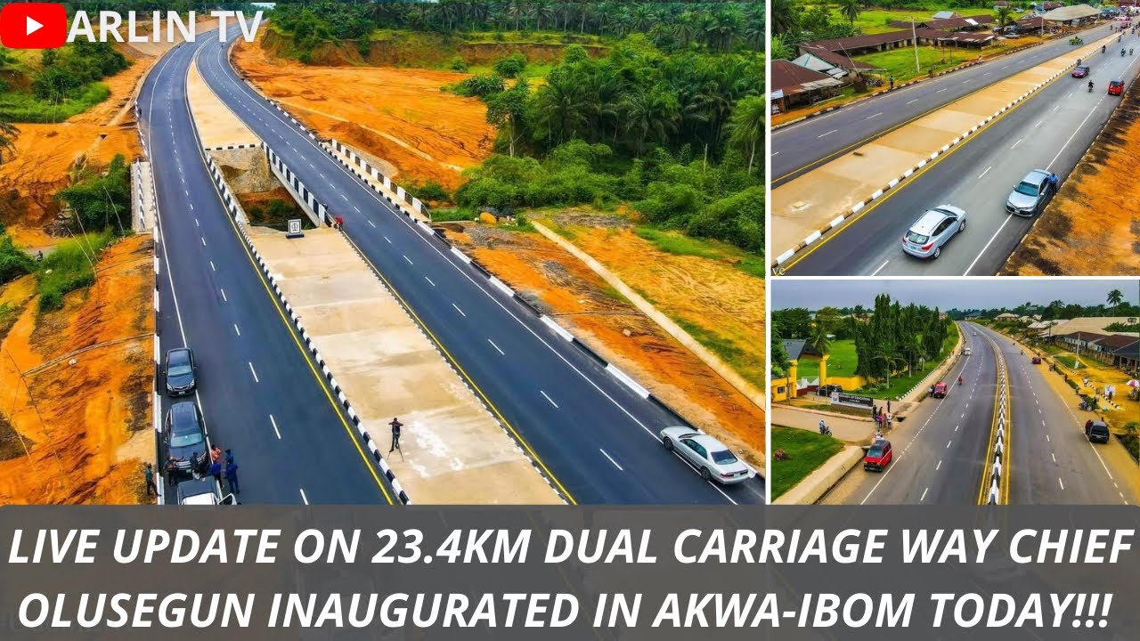 See the 23.4km Eket - Etinan Road Project Commissioned in Akwa Ibom State Today