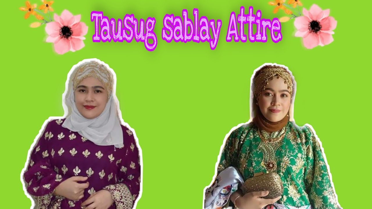Tausug Muslim Dress Sablay