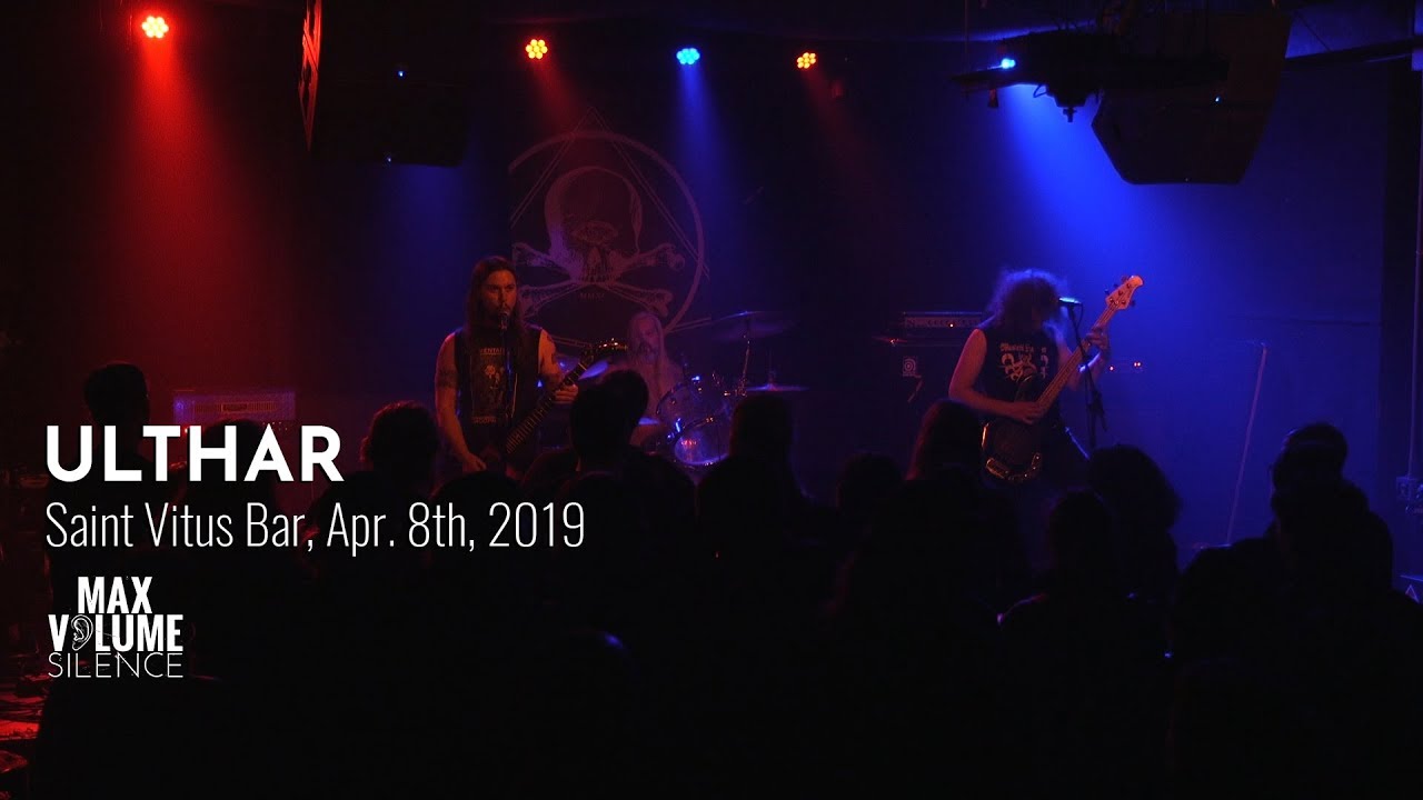 ULTHAR live at Saint Vitus Bar, Apr. 8th, 2019 (FULL SET)