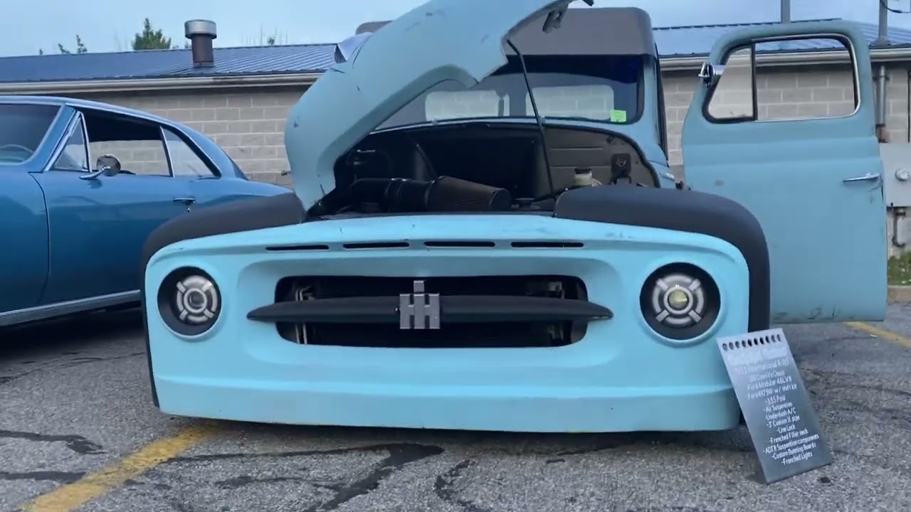 Badazz 53’ international custom pickup by death wheel customs