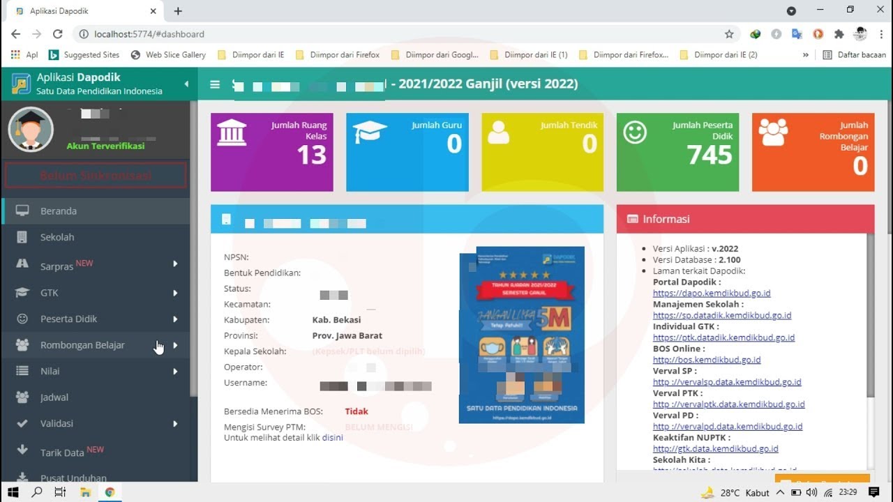 Cara Install Aplikasi Dapodik 2022