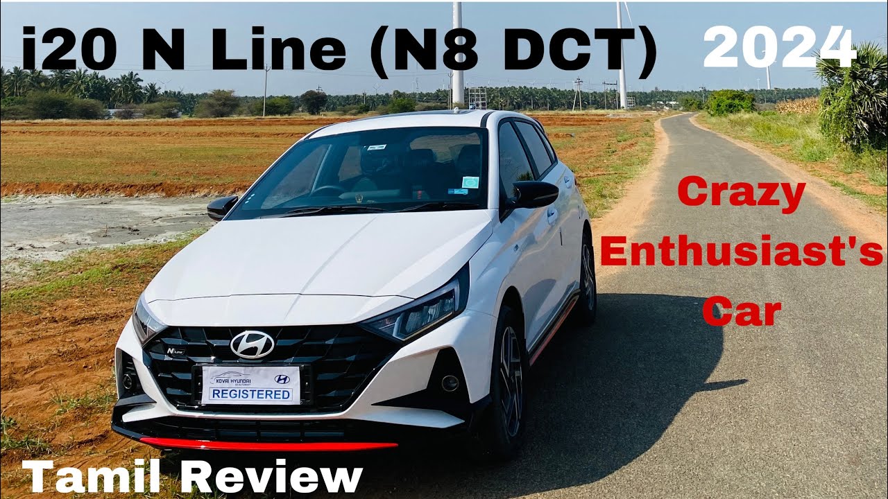 2024 Facelifted i20 N Line N8 DCT review | Exhaust Note | Mileage | On road price | Tamil