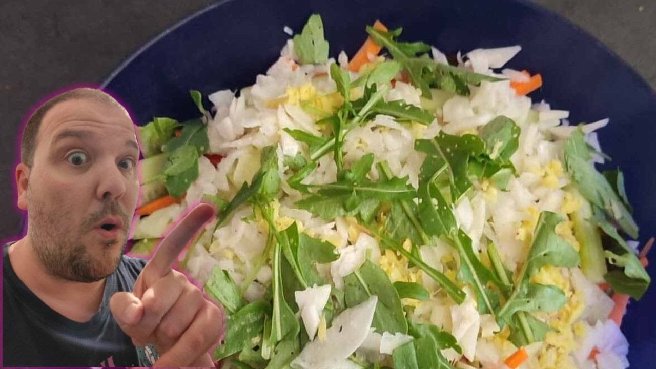 Recette salade japonaise - wafu sarada 🥗#cuisinejaponaise
