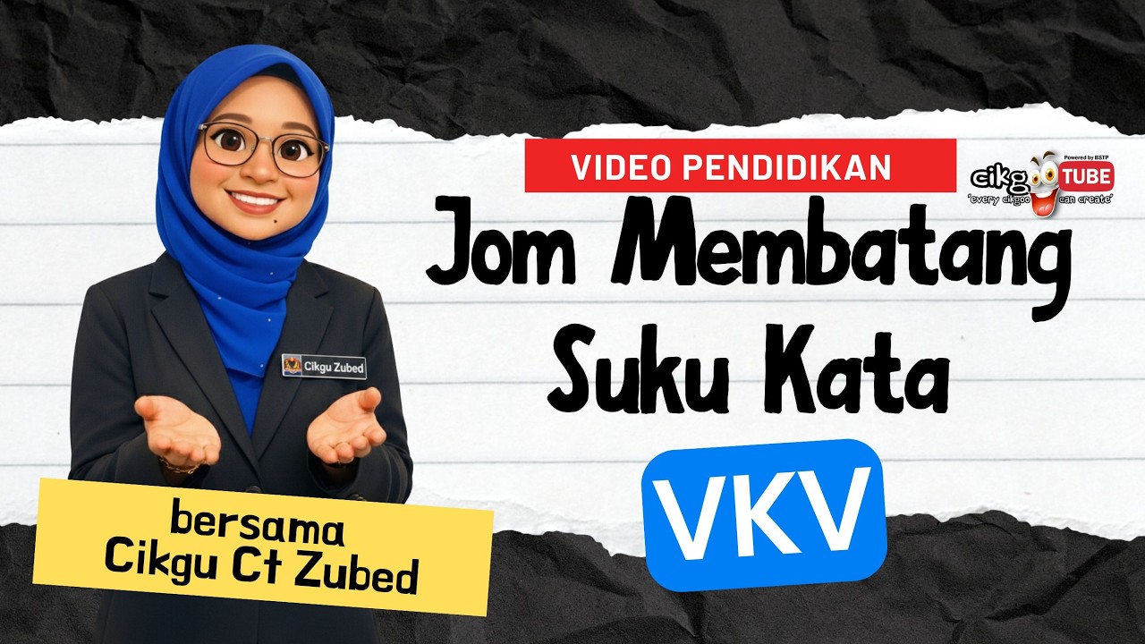 Jom Membatang Suku Kata  (VKV)
