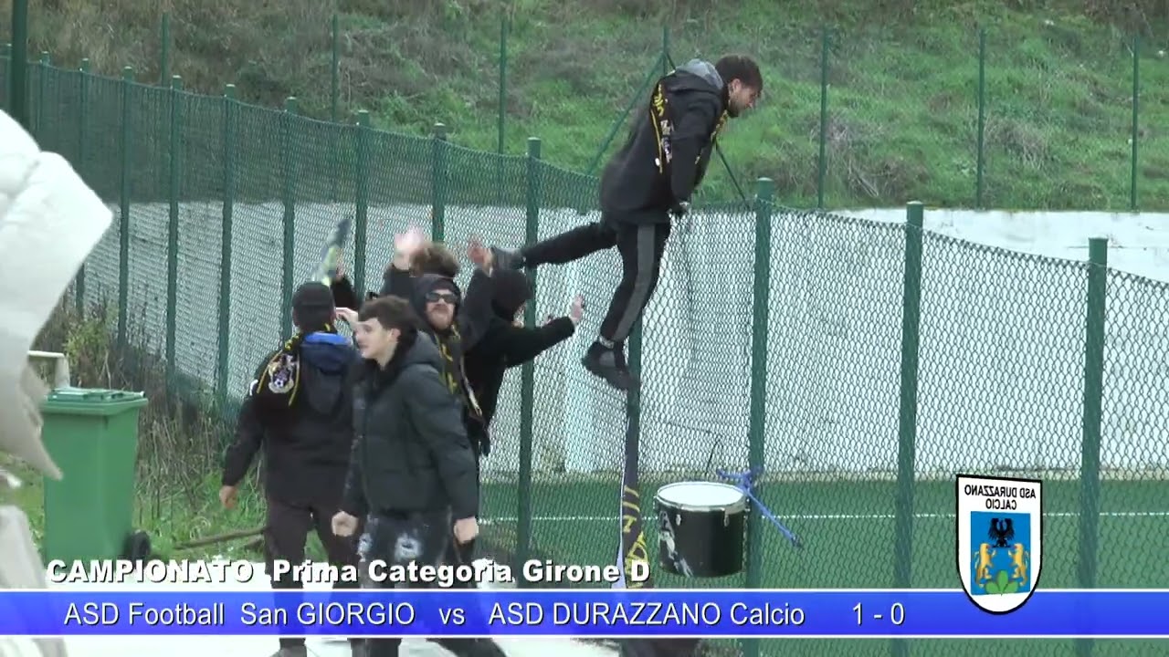 ASD Football San Giorgio  vs  ASD Durazzano Calcio  1  0  del 11 01 2026