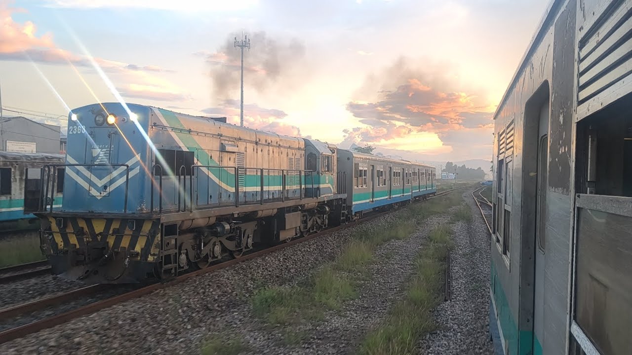 Chegada dos trens UG102 e UV102 no Terminal Saracuruna 