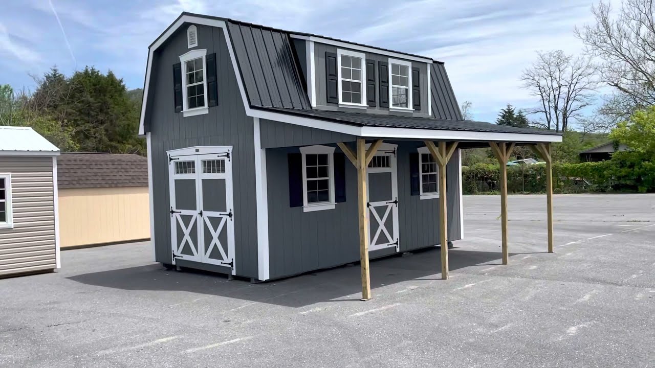 NEW! TINY HOUSE BARN STYLE SHE SHED - MAN CAVE - Airbnb - HGTV